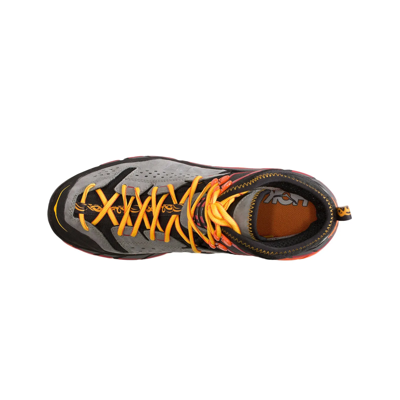 Hoka Tor Ultra Hi WP Black Flame Running Shoes - Men's