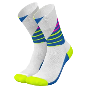 Incylence - Running Ladders Long Sock - White Canary