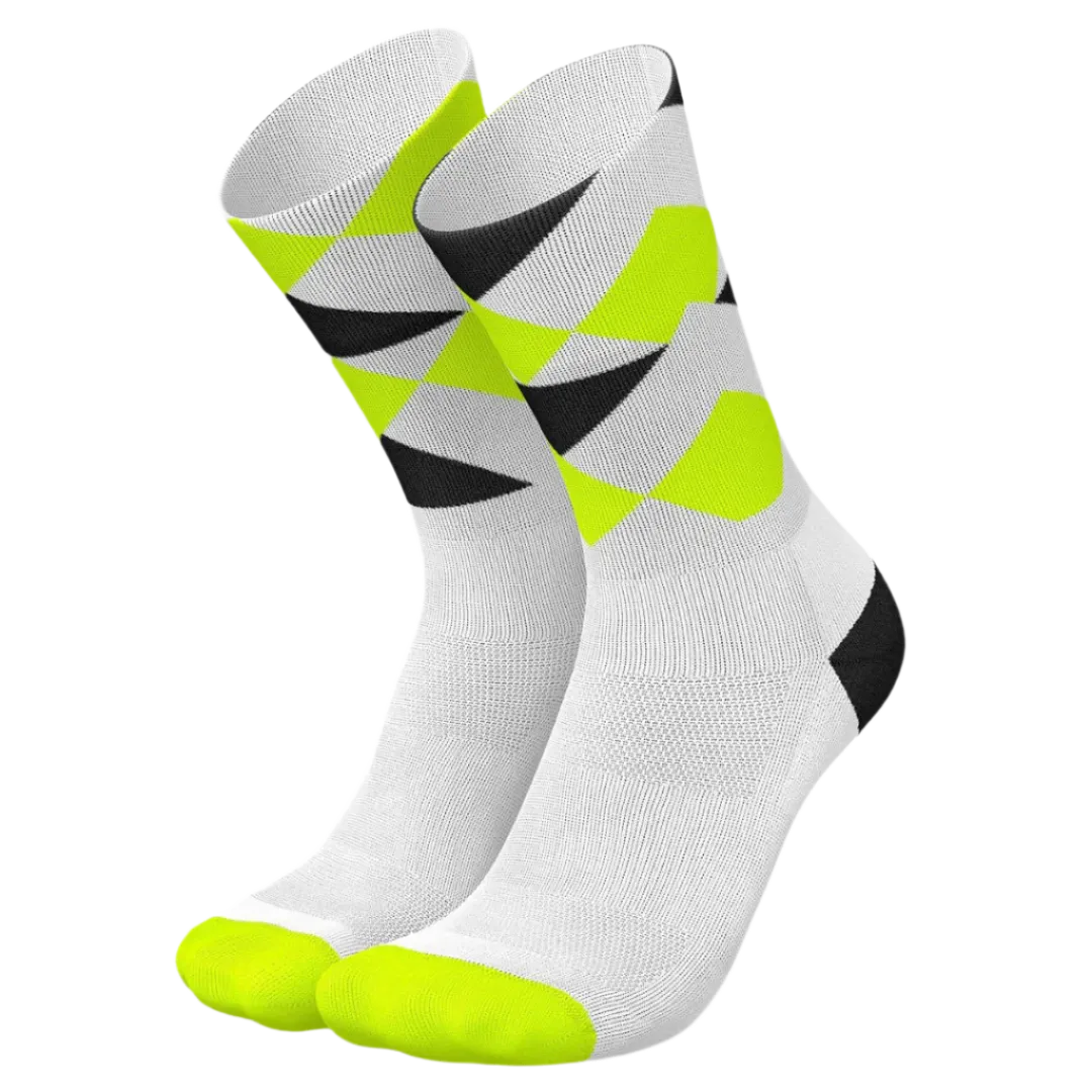 Incylence - Running Peaks Long Sock - White Canary (EUR 39-42)