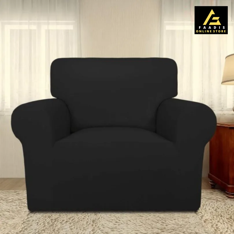 Jersey Sofa Covers-Black