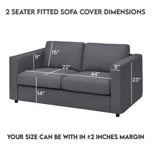 Jersey Sofa Covers-Black