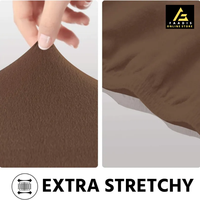 Jersey Sofa Covers-Chocolate