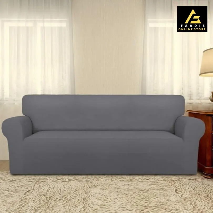 Jersey Sofa Covers-Grey