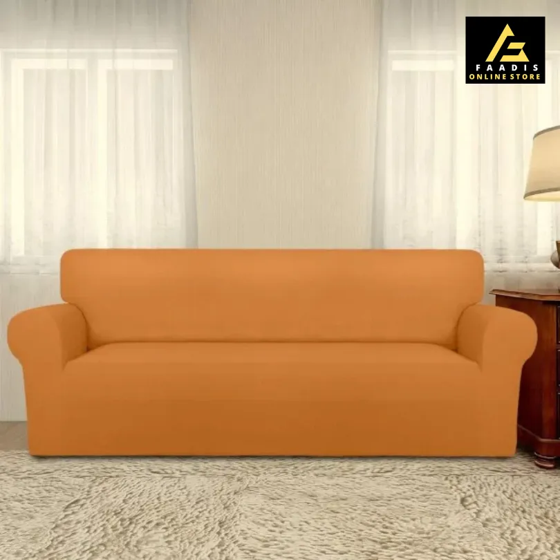 Jersey Sofa Covers-Mustard