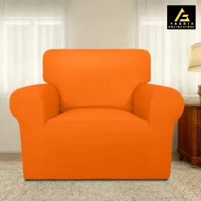 Jersey Sofa Covers-Orange