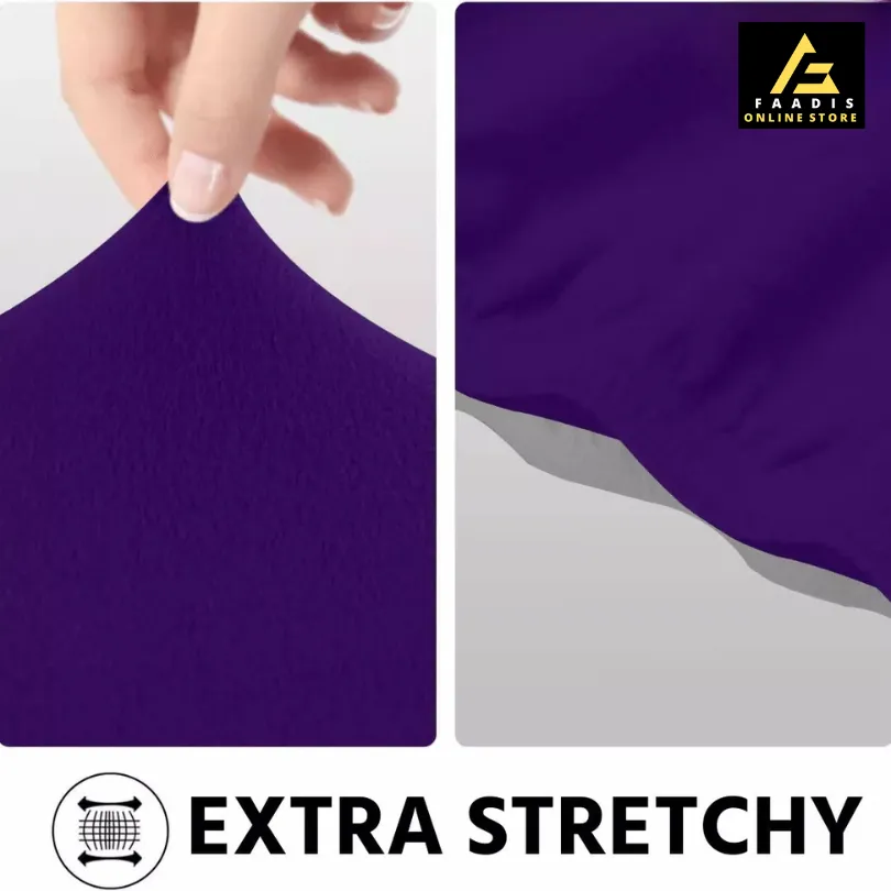 Jersey Sofa Covers-Purple