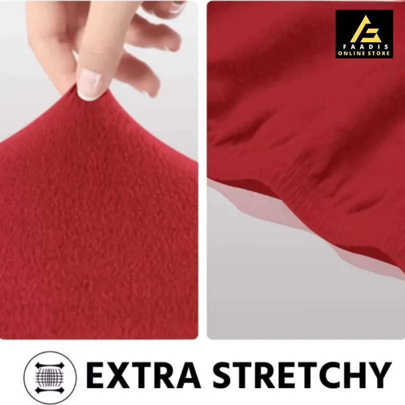 Jersey Sofa Covers-Red