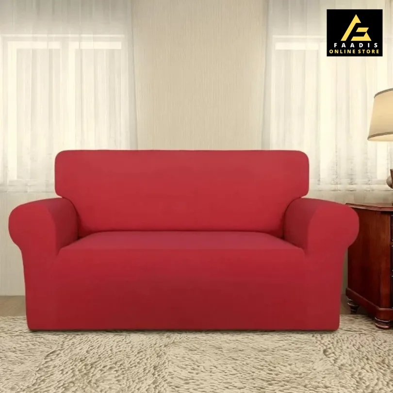 Jersey Sofa Covers-Red