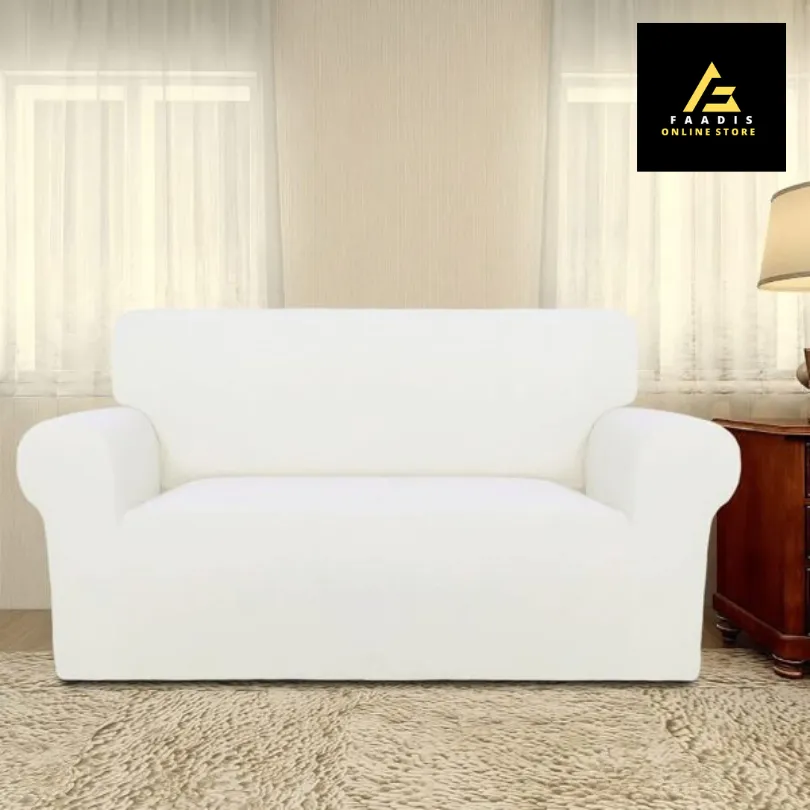 Jersey Sofa Covers-White