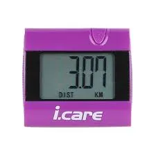 Joerex Accessories JKE56586 I.Care Step Counter Abs   Led Blue,Purple Purple