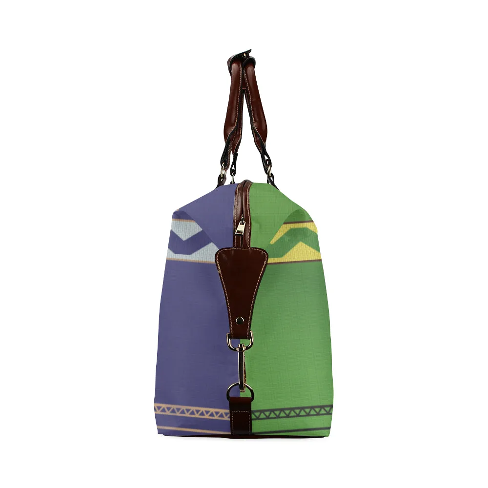 Julia MOTHER NATURE Premium Waterproof Travel Bag - Green/Blue