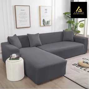 L-shape Sofa Covers-Grey