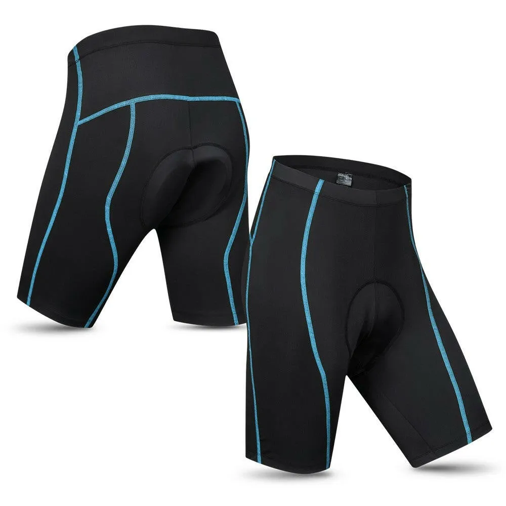 Lixada Men's Cycling Shorts Padded Bicycle Riding Half Pants Bike Biking Tights