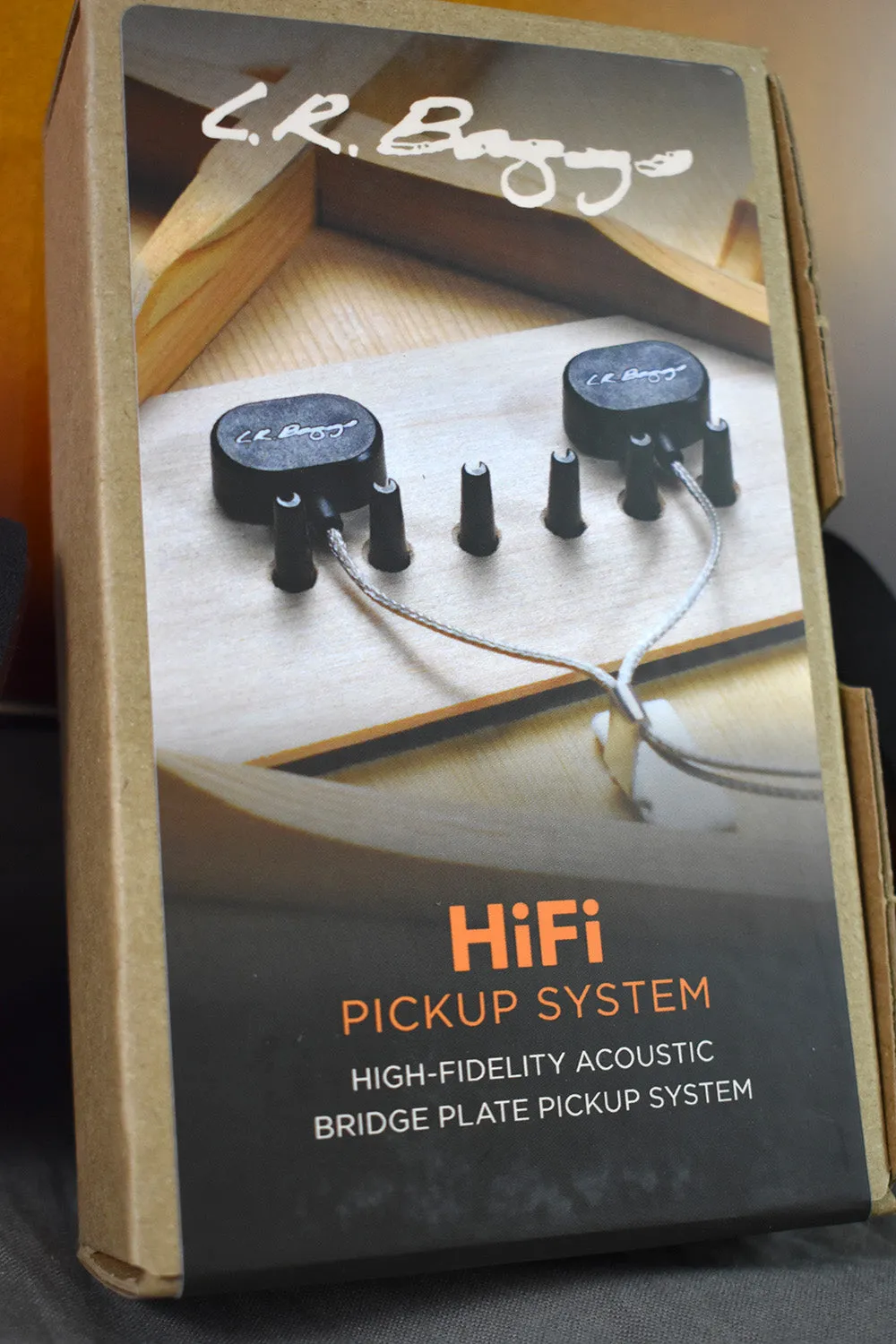 LR Baggs HiFi High-Fidelity Acoustic Bridge Plate Pickup System