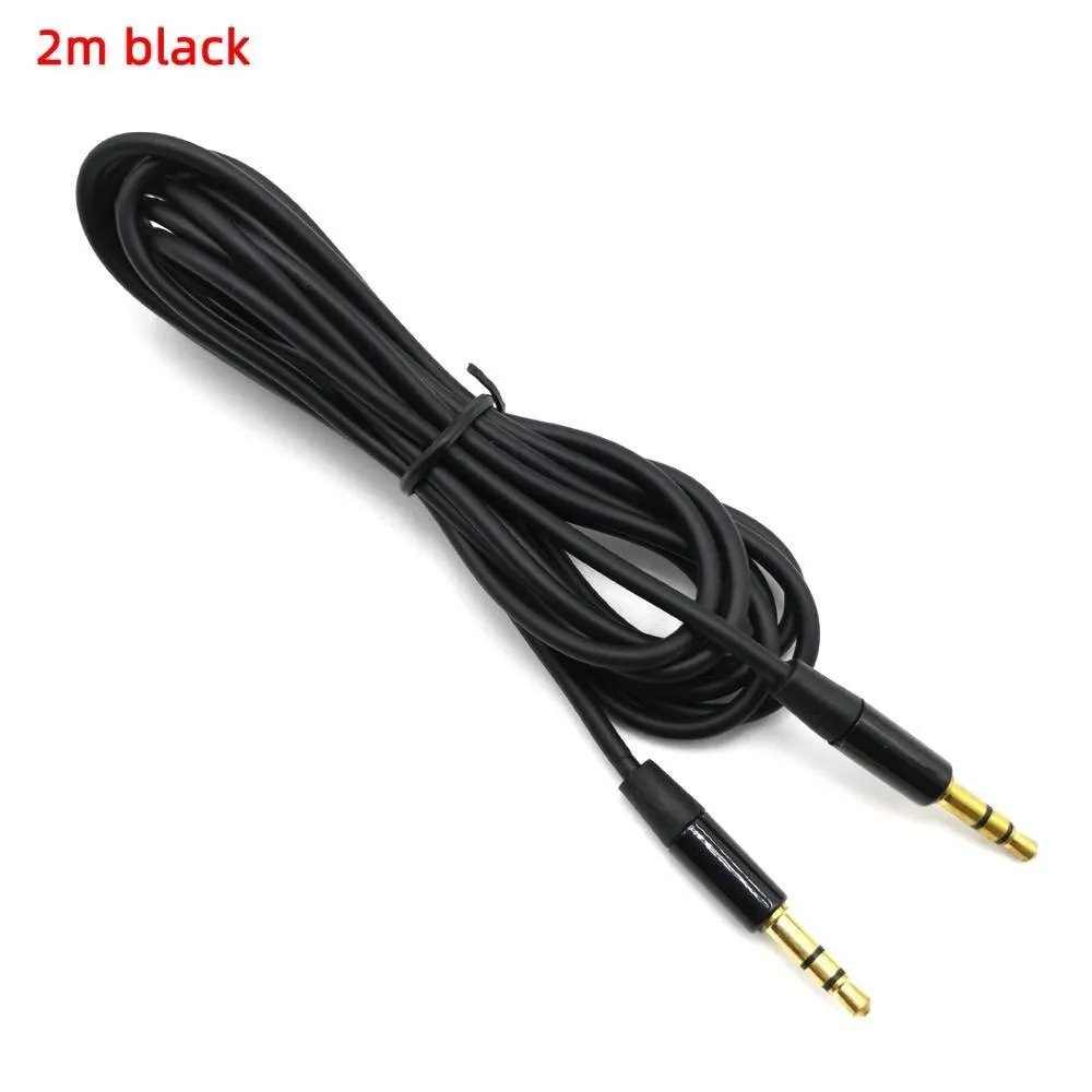 Male to male 3.5mm audio aux cable 1m 35 jack to 3 . 5 mm jack Car aux cable for iPhone headphone beats speaker aux cord MP3/4