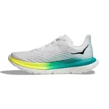 Men's Hoka Mach 5 (White/Blue Glass)