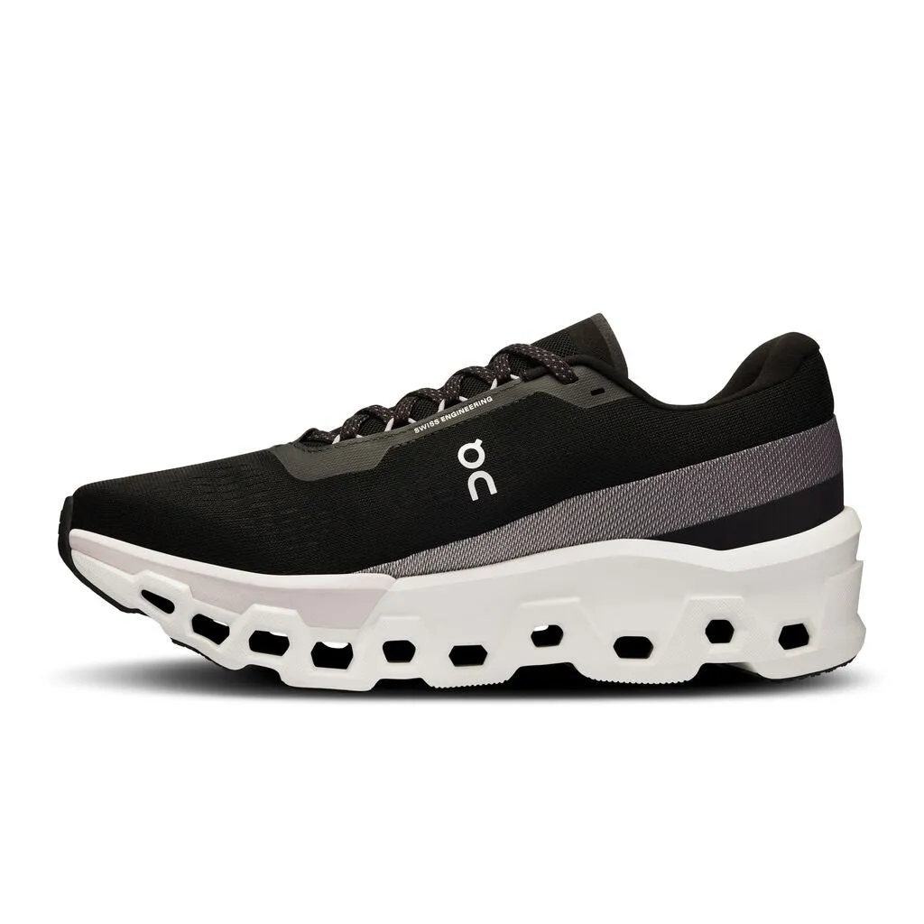 Men's On Cloudmonster 2 Running Shoe in Black | Frost