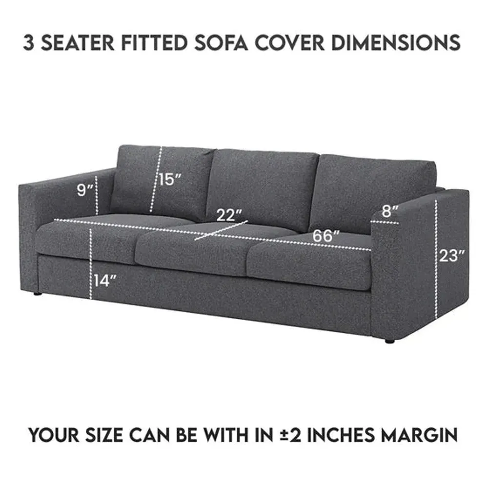 Mesh Sofa Cover – Light Grey Color