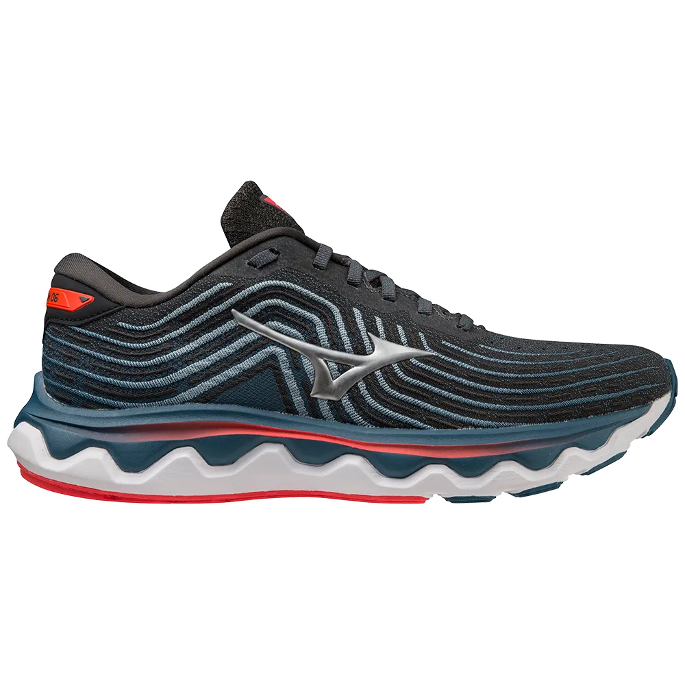 Mizuno Men's Wave Horizon 6 - Black Oyster/Nimbus Cloud/Soleil