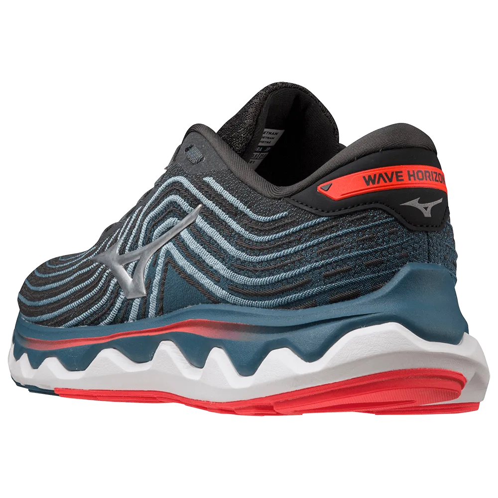 Mizuno Men's Wave Horizon 6 - Black Oyster/Nimbus Cloud/Soleil