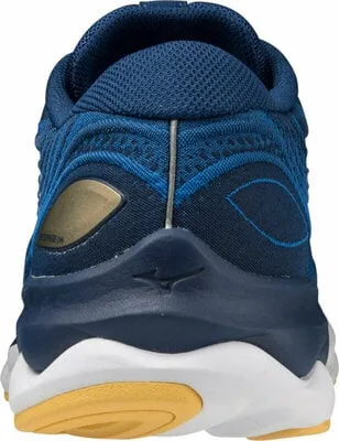 Mizuno Men's Wave Skyrise 4 - French Blue/Vaporous Gray/Gold