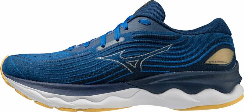 Mizuno Men's Wave Skyrise 4 - French Blue/Vaporous Gray/Gold