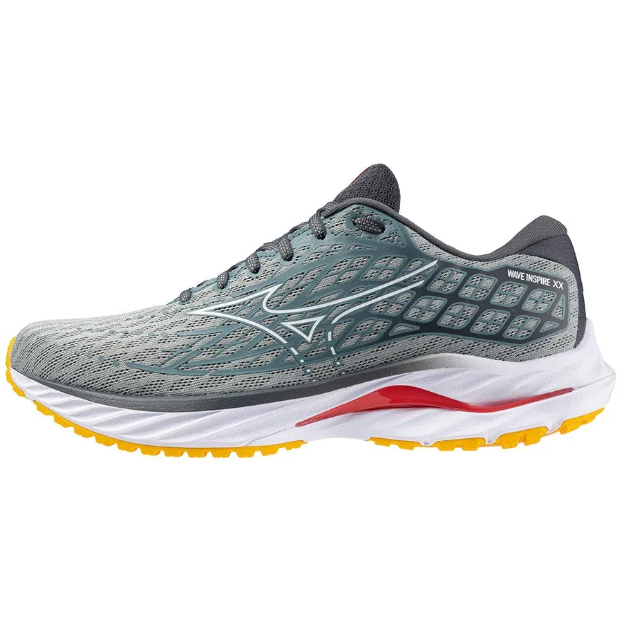 Mizuno Wave Inspire 20 (Mens) - Abyss/White/Citrus