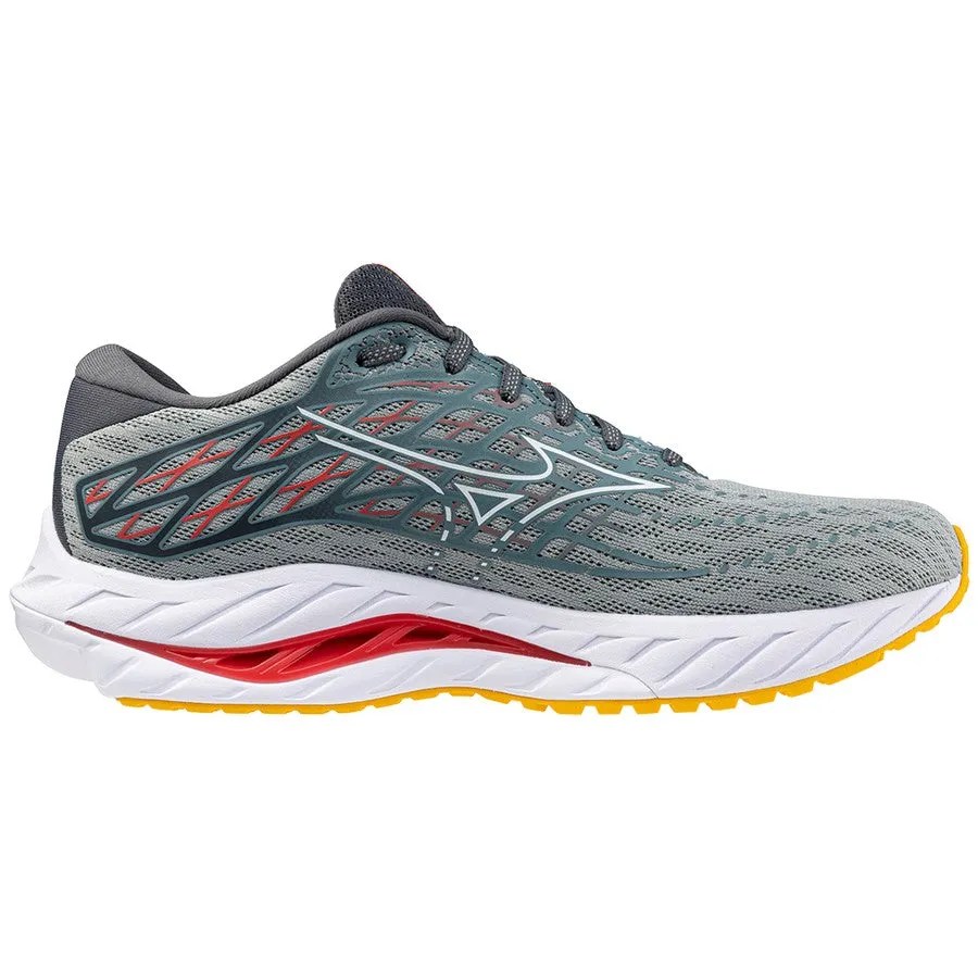 Mizuno Wave Inspire 20 (Mens) - Abyss/White/Citrus