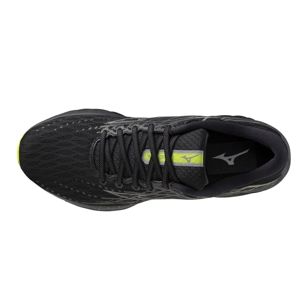 Mizuno Wave Inspire 20 (Unisex) - Black/Silver/Sunny Lime