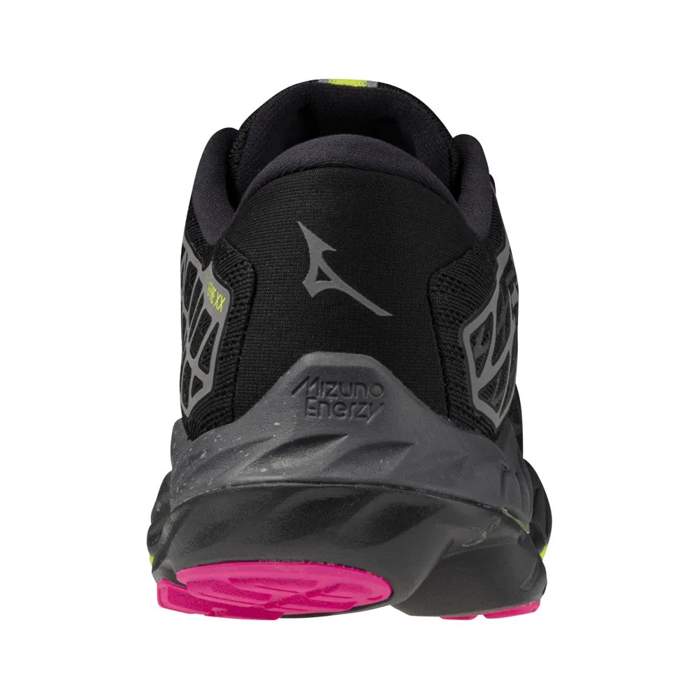 Mizuno Wave Inspire 20 (Unisex) - Black/Silver/Sunny Lime