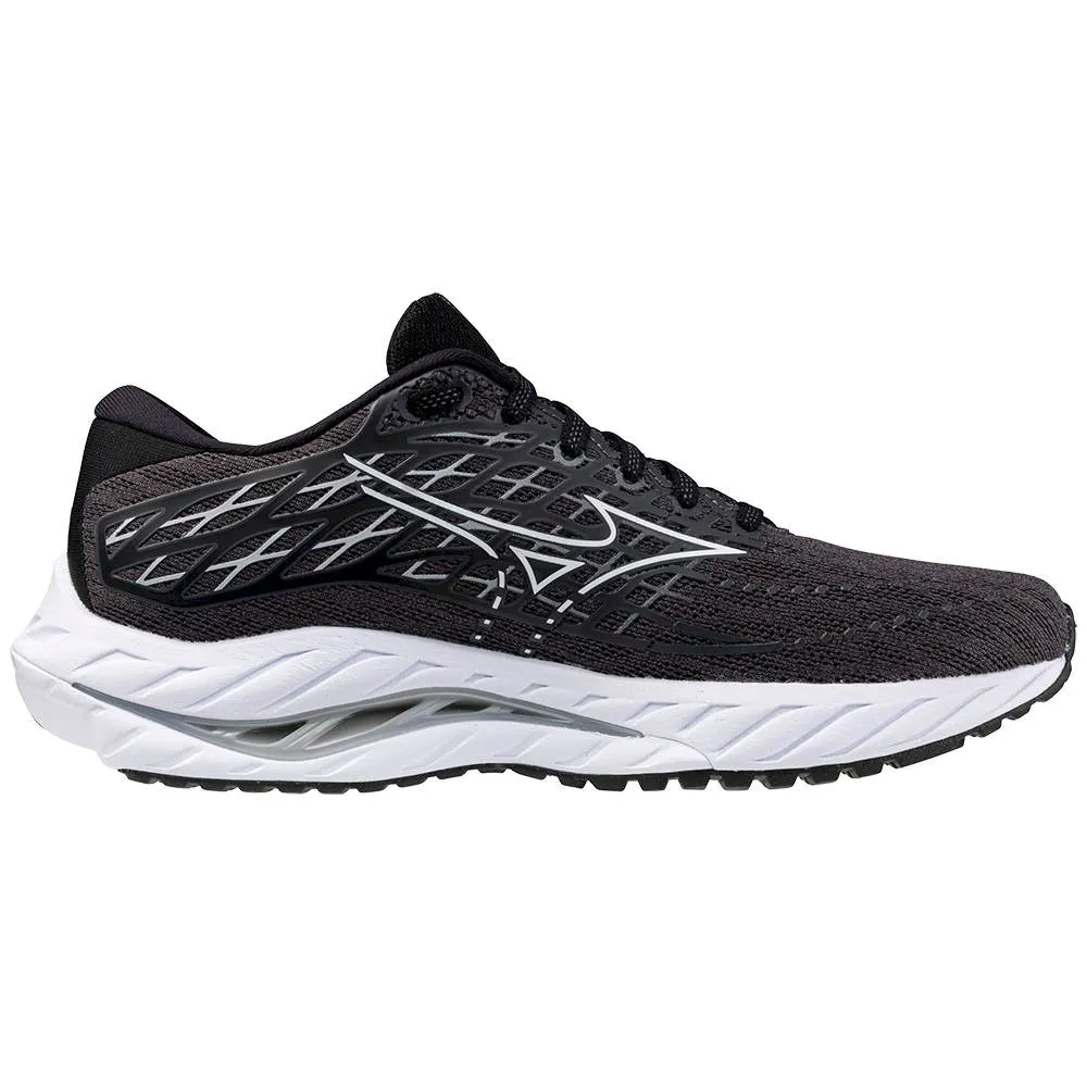 Mizuno Wave Inspire 20 Wide Womens Ebony White Black