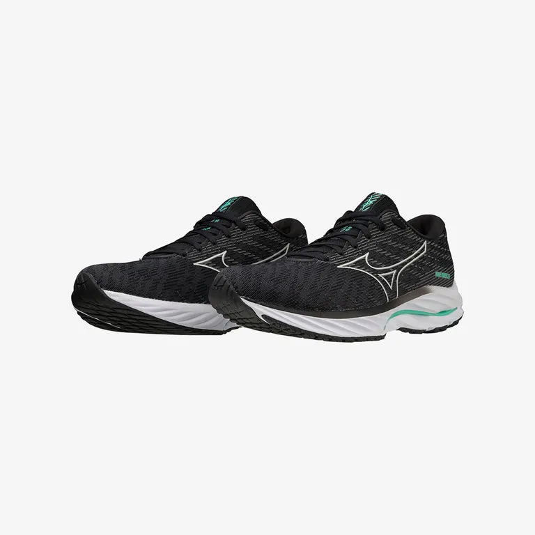 MIZUNO WAVE RIDER 26 - WOMEN - BLACK BISCAY