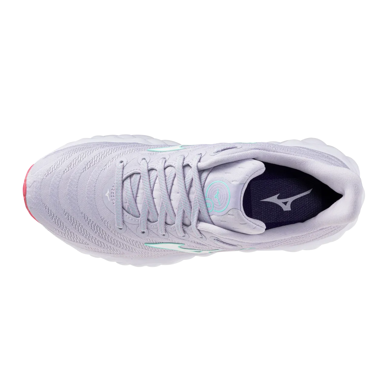 Mizuno Wave Sky 8 (B Width) - Thistle/White/Camellia Rose (Womens)