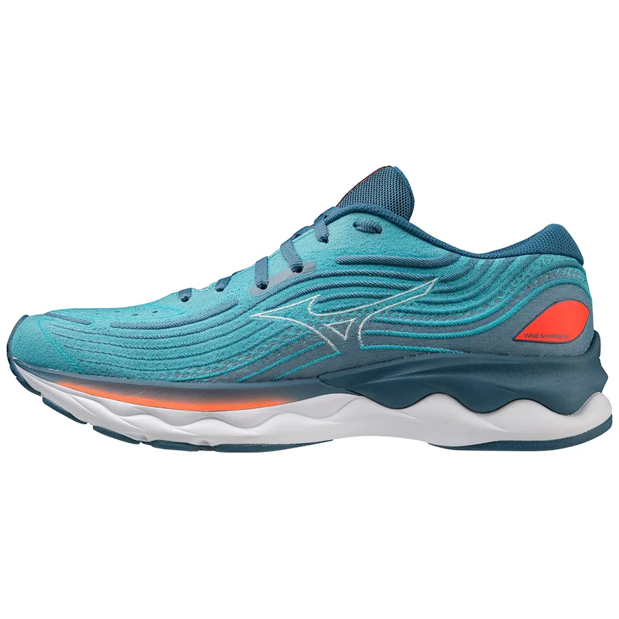 Mizuno Wave Skyrise 4 (Men's) - Blue Ashes/Nimbus Cloud/Soleil