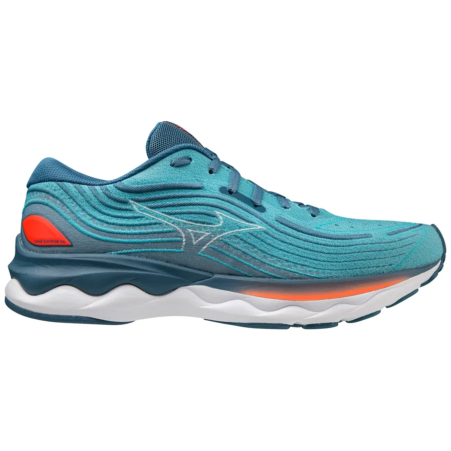 Mizuno Wave Skyrise 4 (Men's) - Blue Ashes/Nimbus Cloud/Soleil