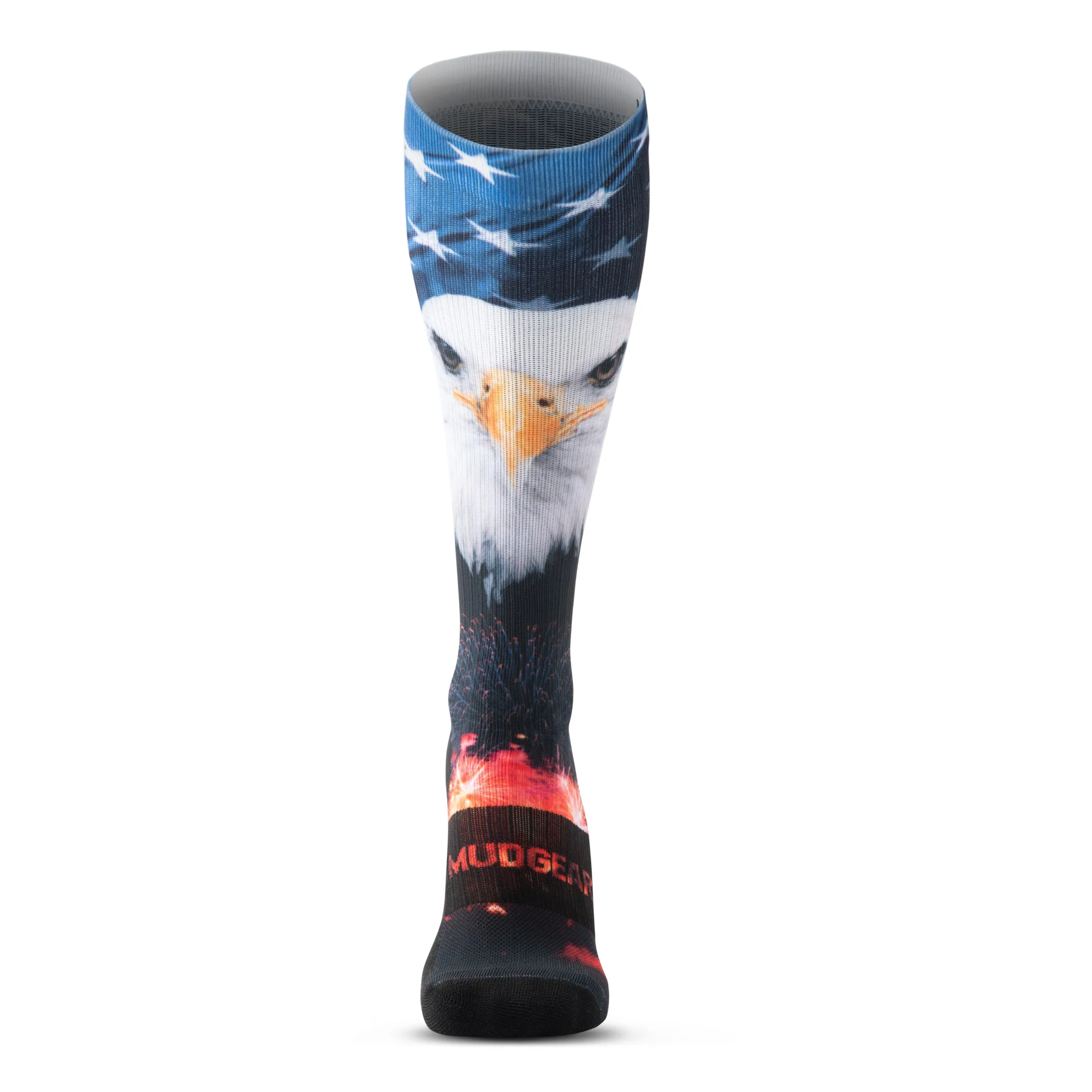 MudGear Custom USA Eagle Tall Compression Sock (1 Pair)