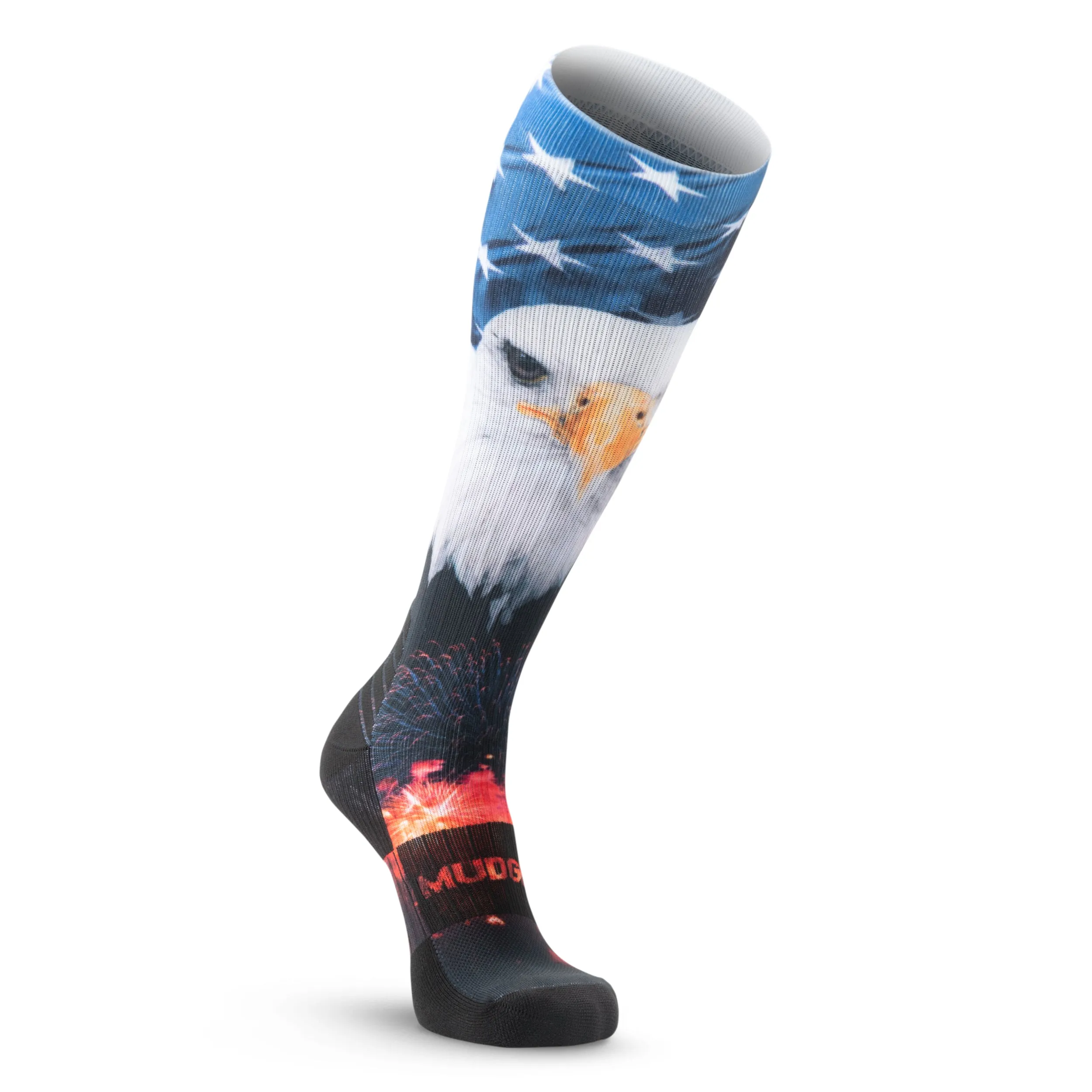 MudGear Custom USA Eagle Tall Compression Sock (1 Pair)