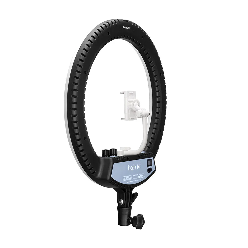 NanLite Halo 14 inch LED Ring Light 24W