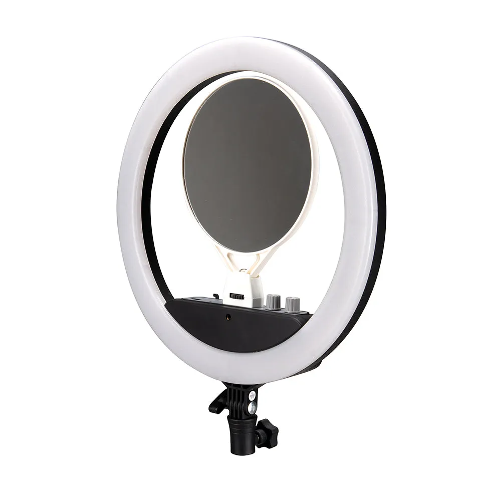 NanLite Halo 14 inch LED Ring Light with built-in battery