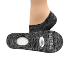 No Show Arch Support Bamboo Cushioned Socks for Women