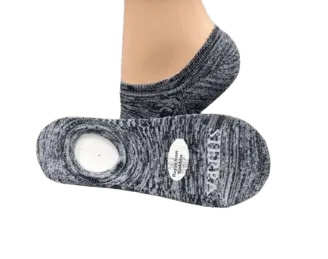 No Show Arch Support Bamboo Cushioned Socks for Women