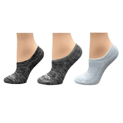 No Show Arch Support Bamboo Cushioned Socks for Women