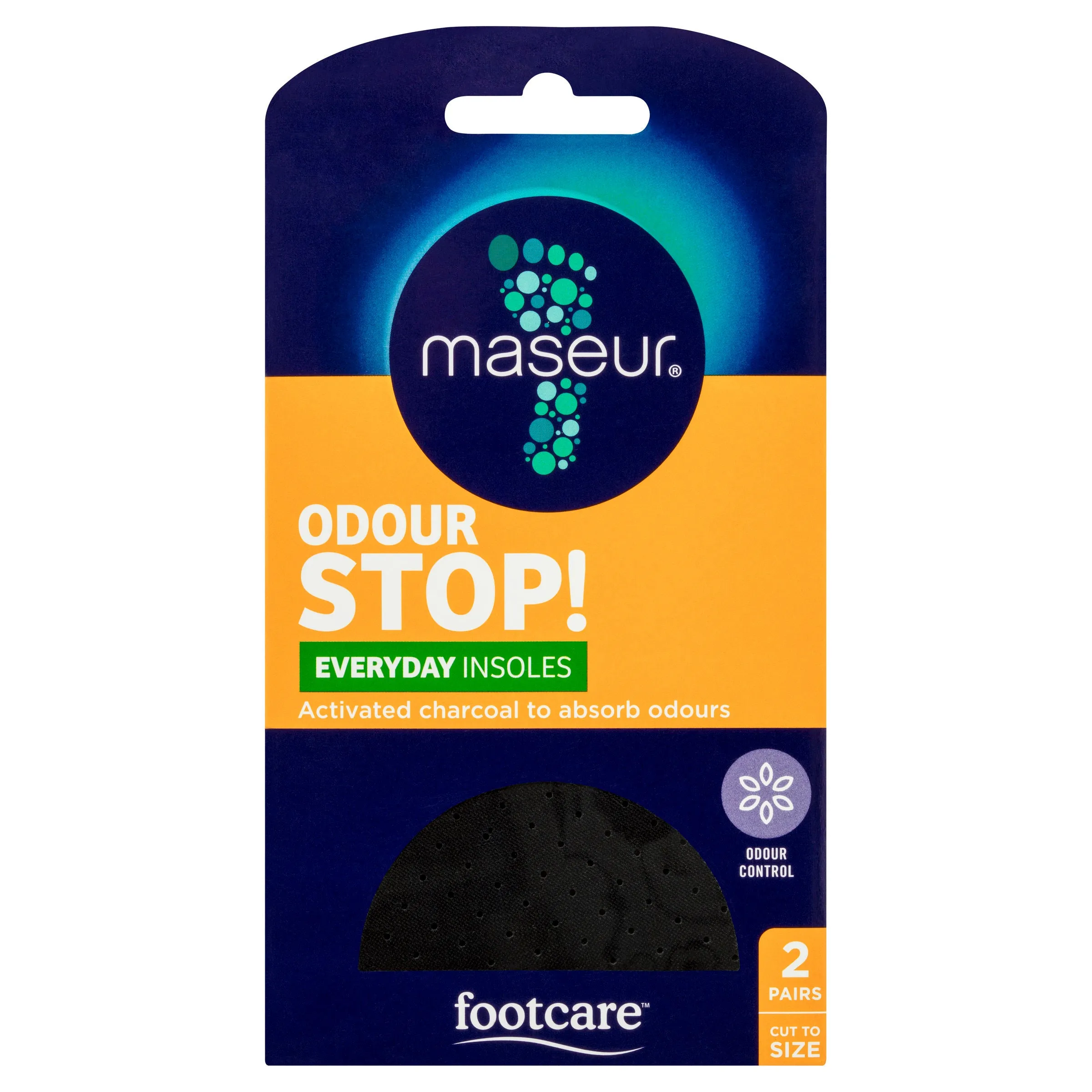 Odour Stop! Everyday Insoles, 2 pairs