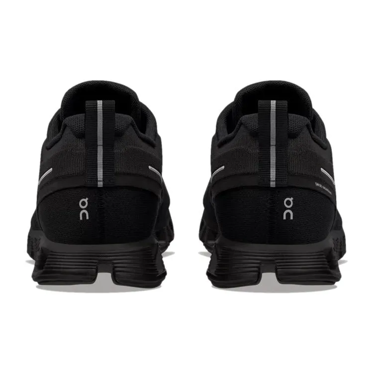 ON CLOUD 5 WATERPROOF ALL BLACK - WOMENS