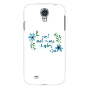 One more floral phone case white