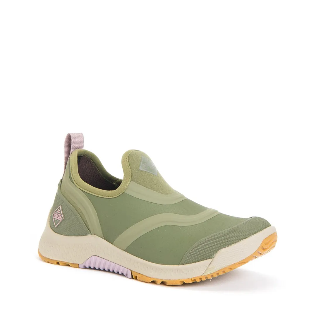 Outscape Womens Waterproof Shoes - Olive by Muckboot