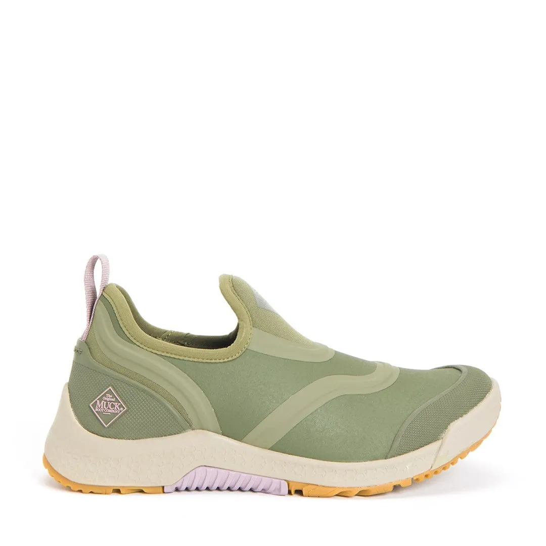 Outscape Womens Waterproof Shoes - Olive by Muckboot