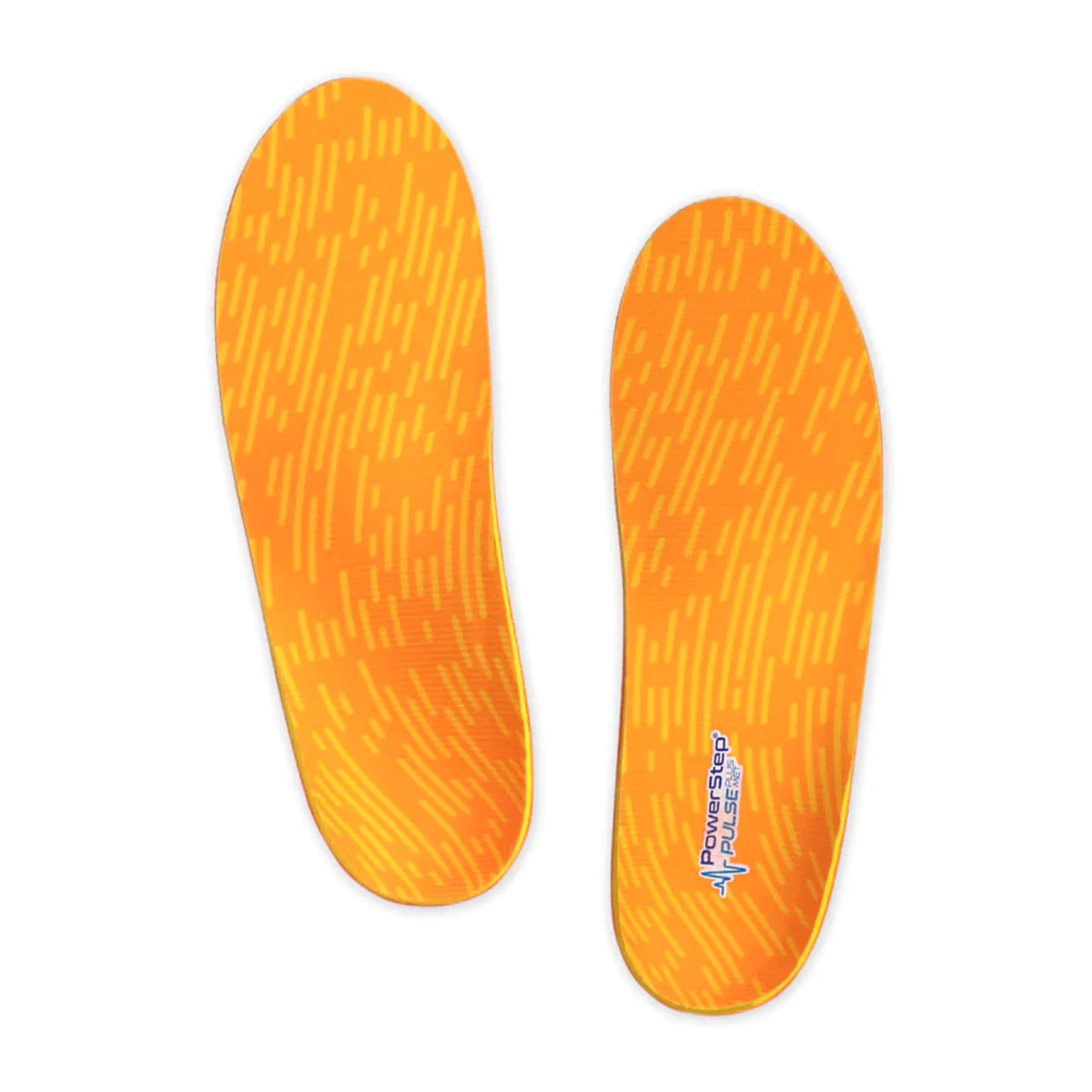 PowerStep PULSE Plus Met Orthotic (Unisex) - Orange/Orange