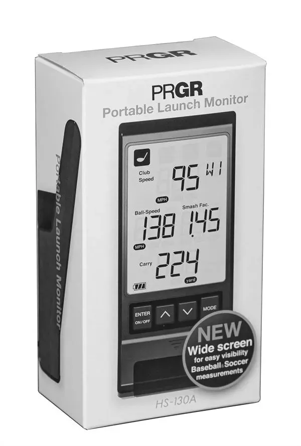 PRGR Portable Launch Monitor - HS-130A