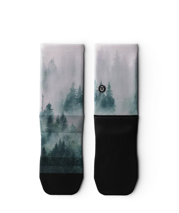 "Mist" Performance Running Socks by Outway